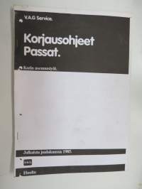 Volkswagen & Audi Service - Korjausohjeet Volkswagen Passat, Korin asennustyöt -service booklet