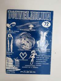 Toivelauluja 72 -popular songs