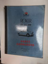 Rover 80 and 100 Parts Catalogue -varaosaluettelo