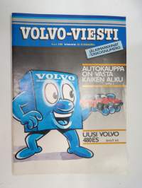 Volvo-Viesti 1985 nr 4 -asiakaslehti / customer magazine