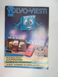 Volvo-Viesti 1986 nr 4 -asiakaslehti / customer magazine