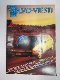 Volvo-Viesti 1986 nr 2 -asiakaslehti / customer magazine