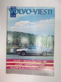 Volvo-Viesti 1986 nr 3 -asiakaslehti / customer magazine