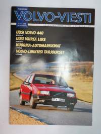 Volvo-Viesti 1988 nr 3 -asiakaslehti / customer magazine