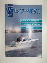 Volvo-Viesti 1992 nr 2 -asiakaslehti / customer magazine - Renault Uutiset samassa