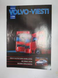 Volvo-Viesti 1994 nr 1 -asiakaslehti / customer magazine - Renault Uutiset samassa