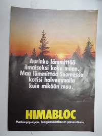Himabloc maalaämpöpumppu -myyntiesite / brochure