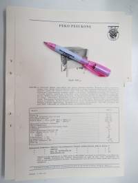 Wärtsilä Peko pesukone malli MR/15 -myyntiesite / brochure