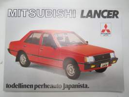 Mitsubishi Lancer -myyntiesite / sales brochure