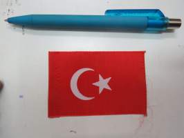 Turkki / Turkey -pienoislippu / mini flag