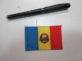 Romania / Rumania -pienoislippu / mini flag