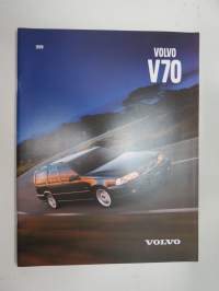 Volvo V70 1999 -myyntiesite / sales brochure