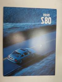 Volvo S80 2001 -myyntiesite / sales brochure