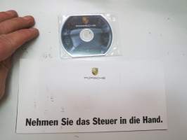 Porsche  - Nehmen Sie das Steur in dei Hand -esite + CD-lvy -myyntiesite / sales brochure + CD