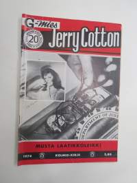 Jerry Cotton 1974 nr 20 Musta laatikkoleikki