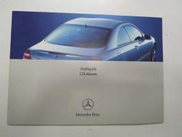 Mercedes-Benz CLK-klassen snabbguide -käyttöohjekirjan lyhytversio