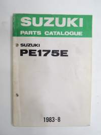 Suzuki PE175E parts catalogue -varaosaluettelo
