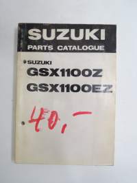 Suzuki GSX1100Z / GSX1100EZ parts catalogue -varaosaluettelo