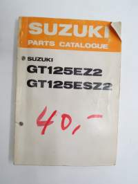 Suzuki GT125EZ2, GT125ESZ2 parts catalogue -varaosaluettelo