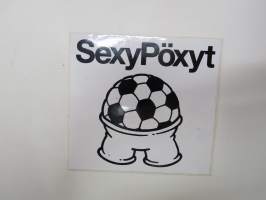 SexyPöxyt -tarra / sticker