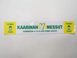 Kaarinan Y Messut 1986 -tarra / sticker