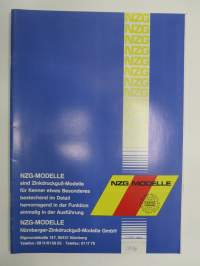 NZG Modelle 1994 -catalogue / pienoismalliluettelo