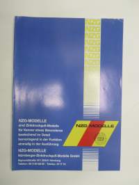 NZG Modelle 1995 -catalogue / pienoismalliluettelo