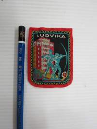 Ludvika -kangasmerkki / matkailumerkki / hihamerkki -badge