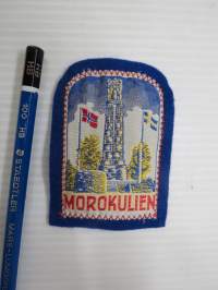 Morokulien -kangasmerkki / matkailumerkki / hihamerkki -badge