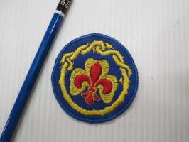 Partio - Scout -kangasmerkki / matkailumerkki / hihamerkki -badge