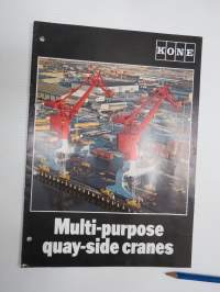 Kone Multi-purposequay-side cranes -myyntiesite / brochure