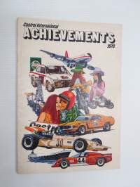 Castrol International Achievements 1970 -saavutuksia