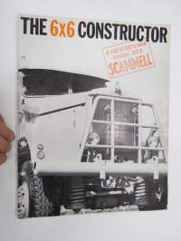 Scammel 6X6 Constructor -myyntiesite / sales brochure