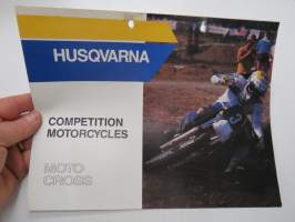 Husqvarna Moto Cross Competition Motorcycles 125, 250, 500 -myyntiesite