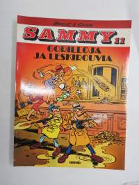 Sammy 11 Gorilloja ja leskirouvia -sarjakuva-albumi / comics album