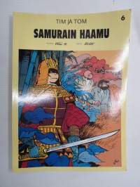 Tim ja Tom 6 Samurain haamu -sarjakuva-albumi / comics album