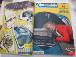 L`Automobile Sports Mécaniques 1951-52 -sidottu vuosikerta / annual volume