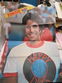 Fonzie -Help-lehden keskiaukeamajuliste / Centerfold poster