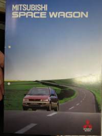 Mitsubishi Space Wagon 1998 -myyntiesite / sales brochure