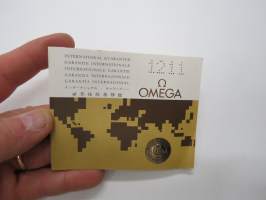 Omega International Guarantee 