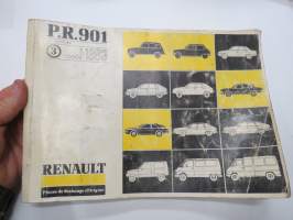 Renault P.R. 901 ...-1983 Catalogue de piéces de rechange / Spare parts catalogue