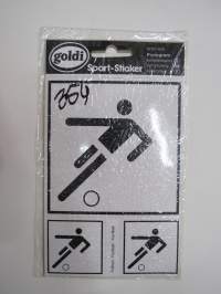 Football / Jalkapallo - Goldi Sport Sticker -tarrapakkaus