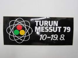 Turun Messut 1979 -tarra / sticker