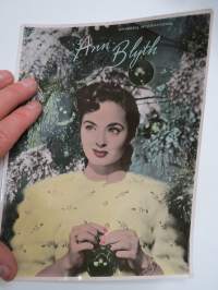 Ann Blyth - Universal International -artistikuva / kaappikuva