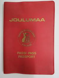 Joulumaa - Santa Claus Land Finland - Passi - Pass - Passport nr 13327 -Joulumaan kannatustuote, alennuksia ym. listatuista hotelleista - matkailukohteista ym.