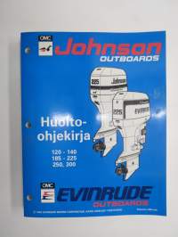OMC Johnson - Evinrude outboards mallit - 120-140, 185-225, 250, 300 - Huolto-ohjekirja -service manual in finnish