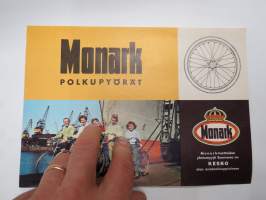 Monark polkupyörät -myyntiesite / bicycle sales brochure