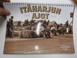 Itäharjun ajot 1955-1965 (Turku), kuva-albumi, 100 kpl painos, numeroitu, 71/100 -Itäharju car & motorcycle races, picture album, limited edition