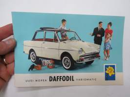 Daf Daffodil Variomatic -myyntiesite / sales brochure