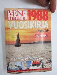 Venemaailma 1988 vuosikirja - Mahtava valintaopas, purjeveneet, moottoriveneet, moottorit, tarvikkeet